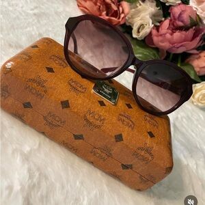 Authentic MCM Brown Sunglasses